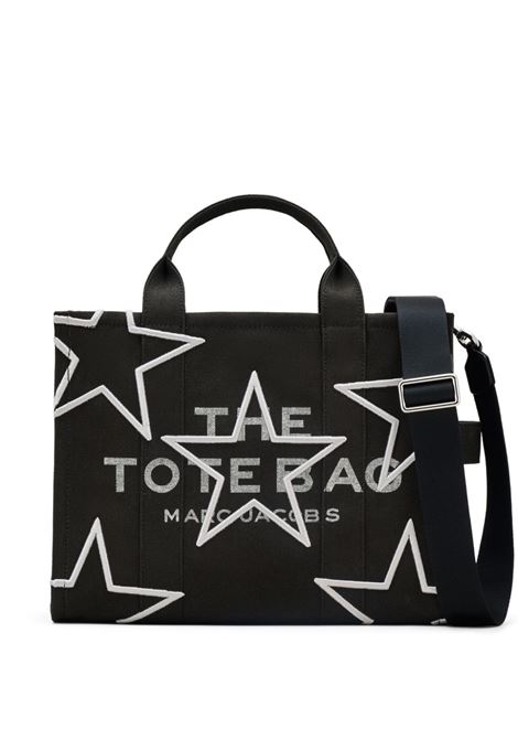 borsa the star canvas medium tote donna nera MARC JACOBS | 2R4HTT018H03001